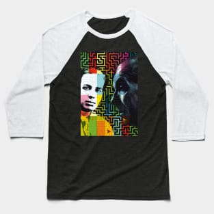 Jorge Luis Borges Baseball T-Shirt